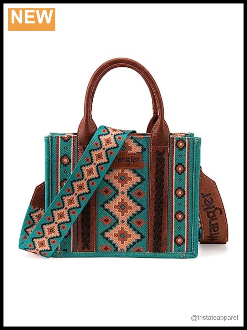 Wrangler Aztec Tote Bag Hobo Shoulder Handbag with Guitar Strap